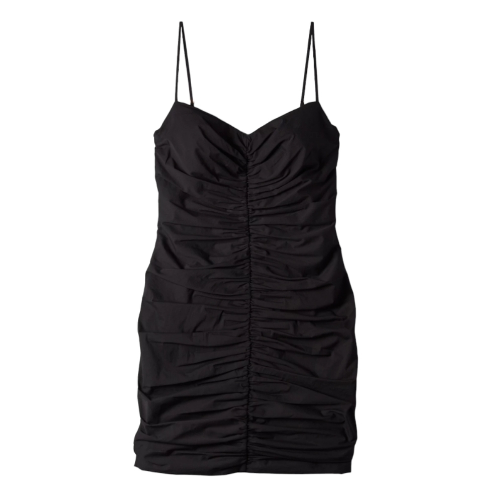 Babaton Woman's Black Belleza Mini Dress | Size 10